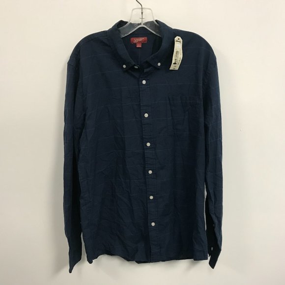 NWT Arizona Jeans Classic Button Down Shirt Top - Picture 1 of 3